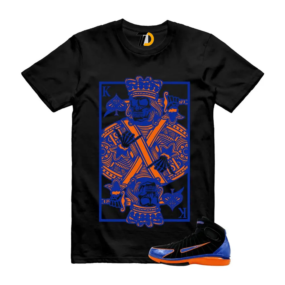 Huarache 2K4 Black Varsity Royal Safety Orange Air Zoom Penny Shirt To Match King Card T-Shirt 2026