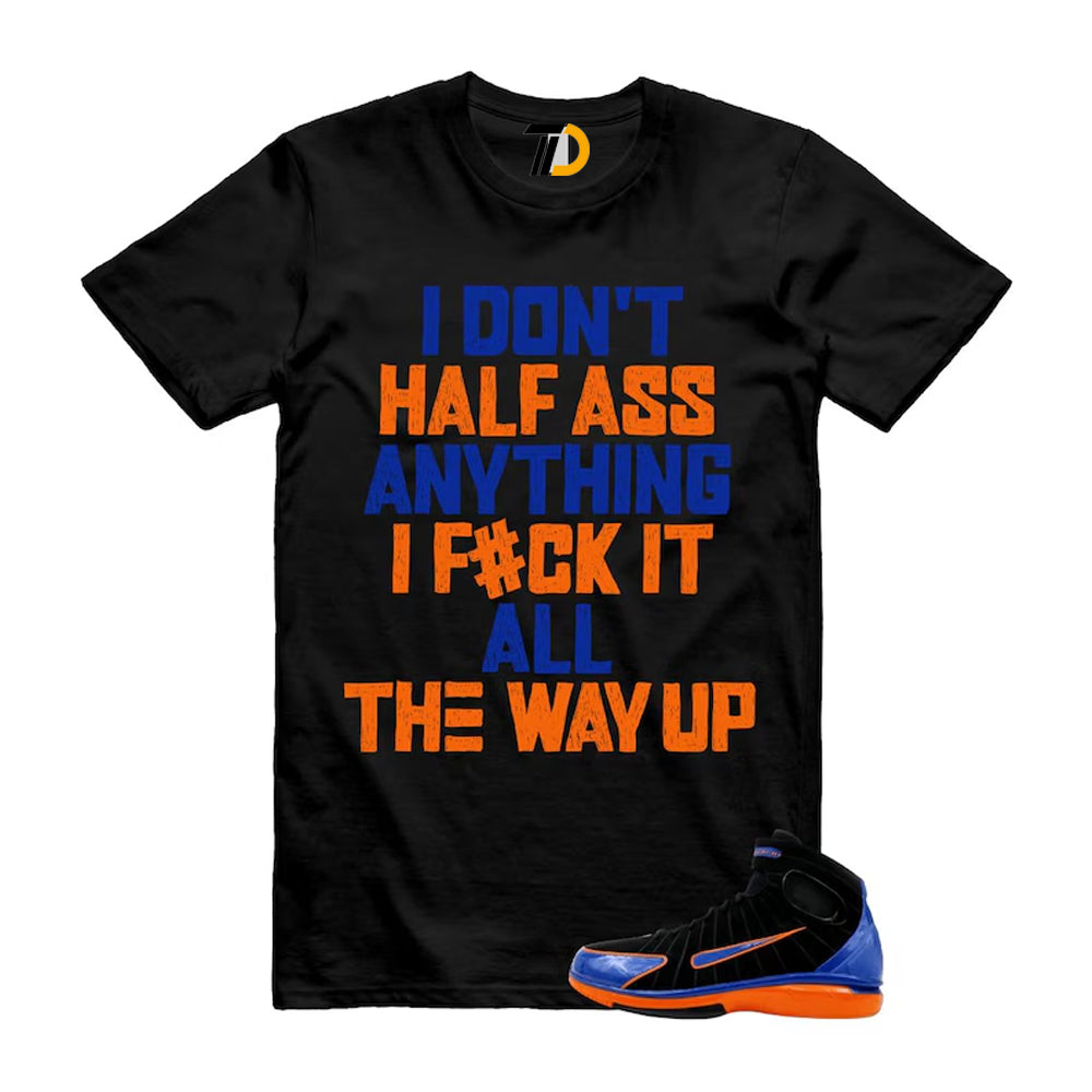 Huarache 2K4 Black Varsity Royal Safety Orange Air Zoom Penny Shirt To Match Half T-Shirt 2026