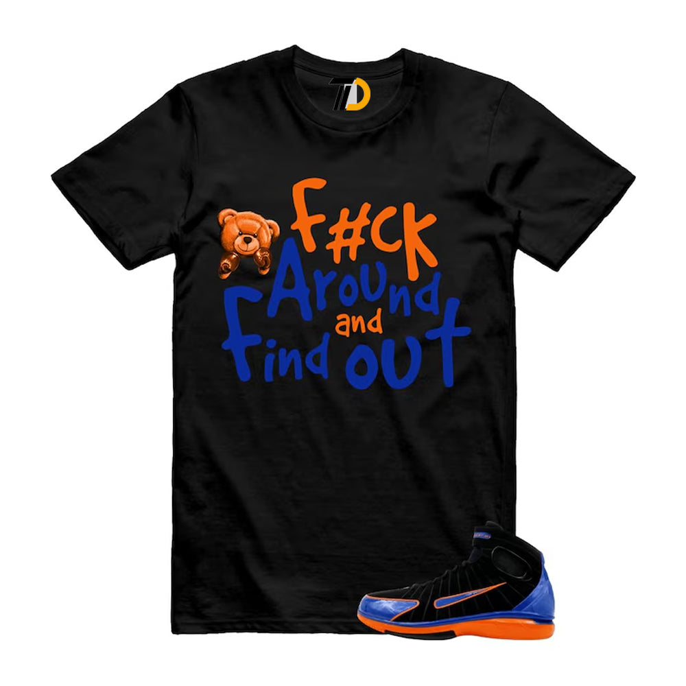 Huarache 2K4 Black Varsity Royal Safety Orange Air Zoom Penny Shirt To Match Fck T-Shirt 2026