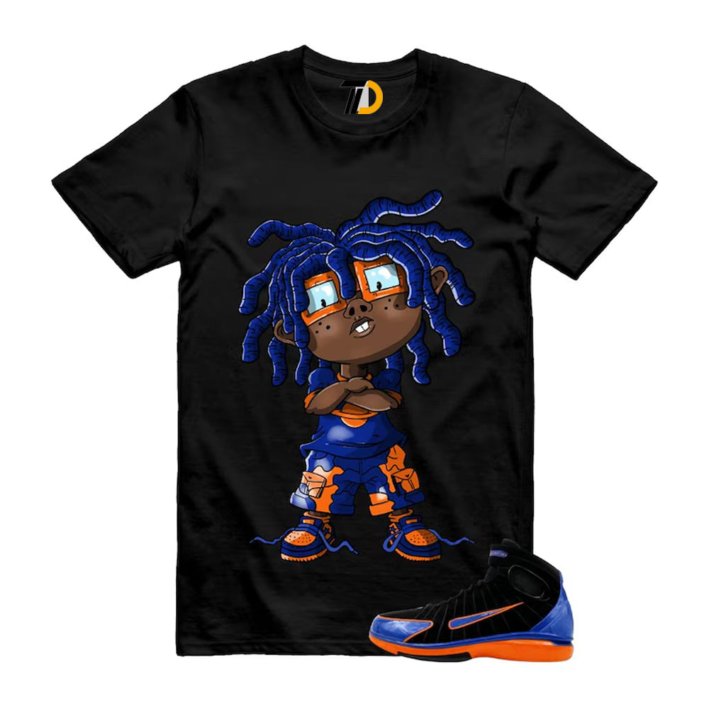 Huarache 2K4 Black Varsity Royal Safety Orange Air Zoom Penny Shirt To Match Chongo T-Shirt 2026