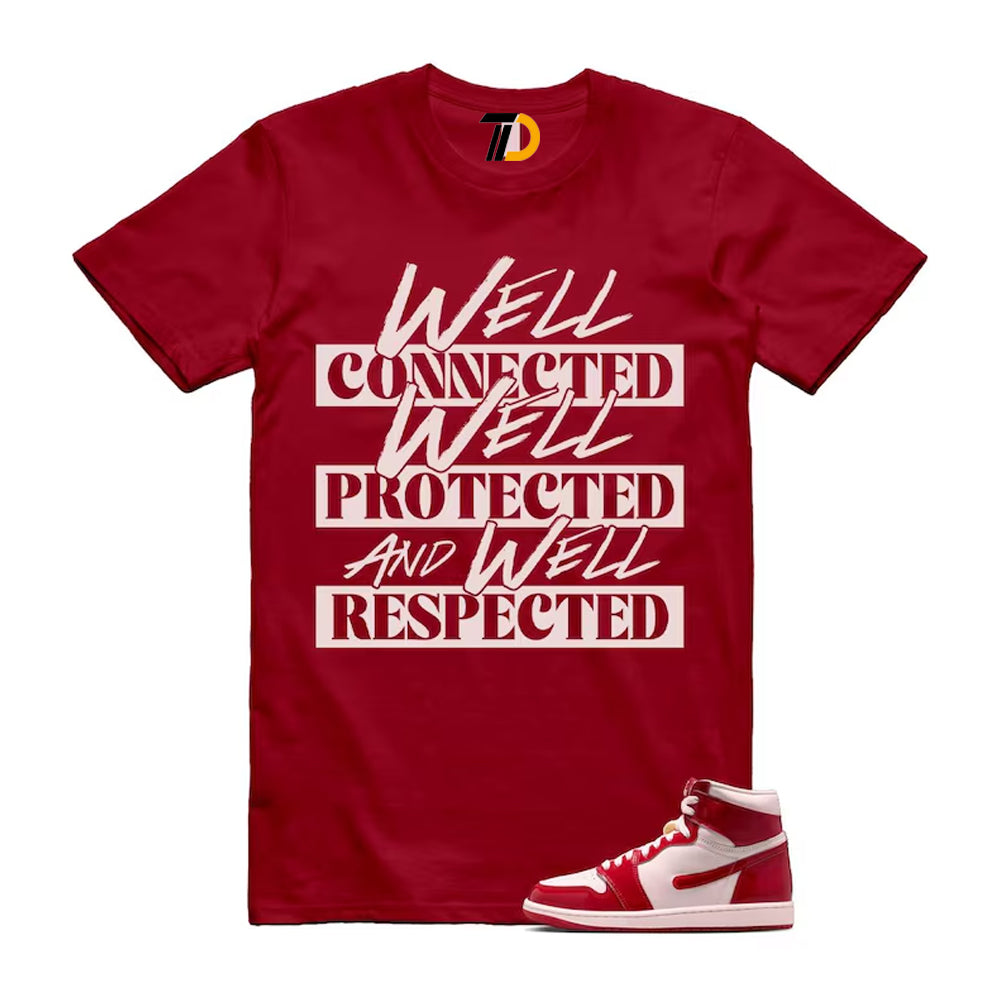 1 Nails & Grails University Red Light Soft Pink High Shirt To Match Well T-Shirt 2026