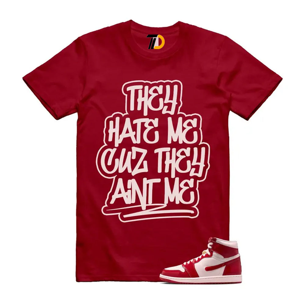 1 Nails & Grails University Red Light Soft Pink High Shirt To Match They Hate Me T-Shirt 2026