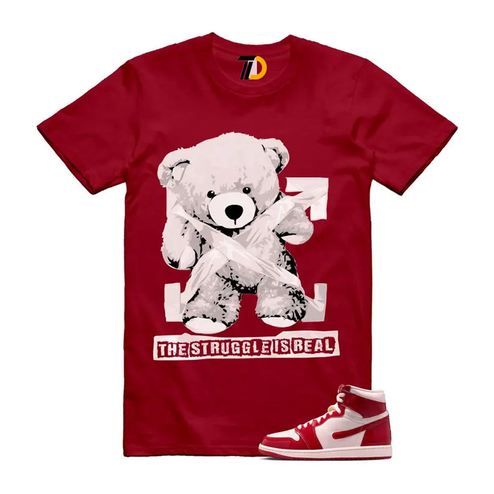 1 Nails & Grails University Red Light Soft Pink High Shirt To Match Struggle T-Shirt 2026