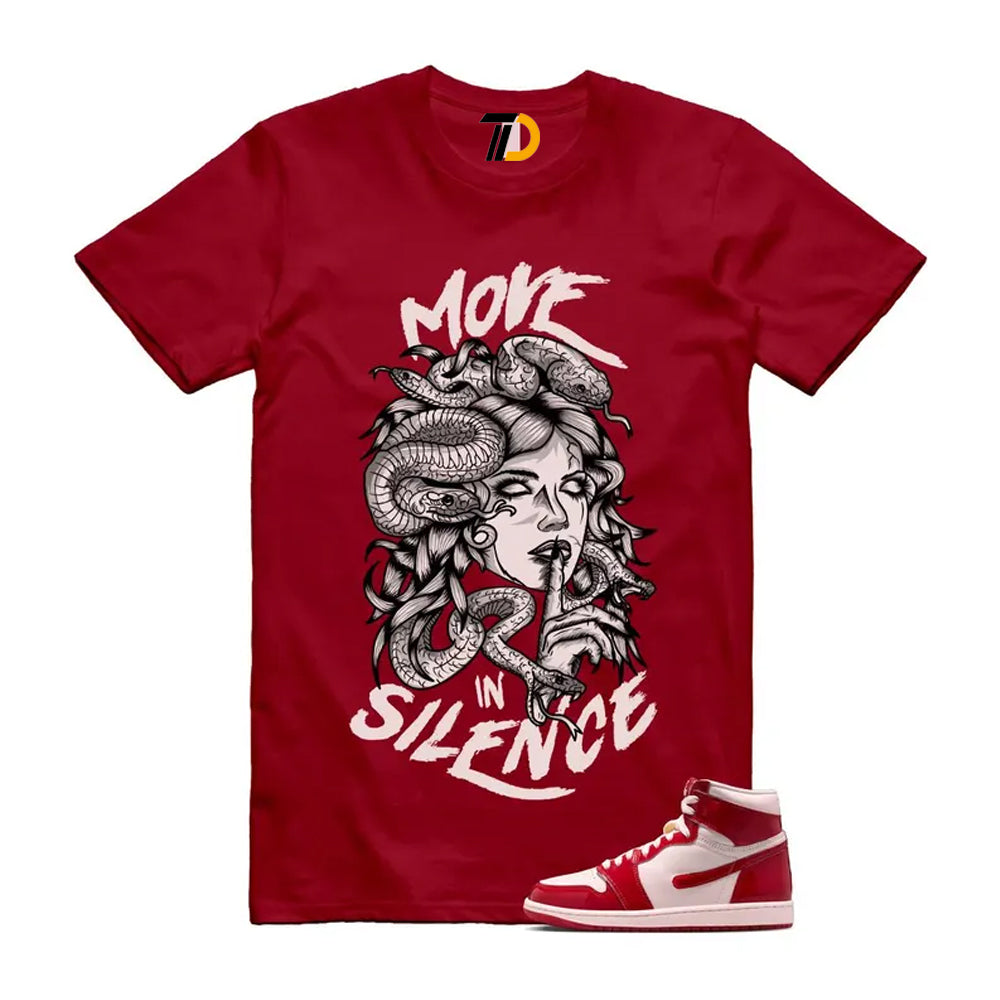 1 Nails & Grails University Red Light Soft Pink High Shirt To Match Move In Silence T-Shirt 2026