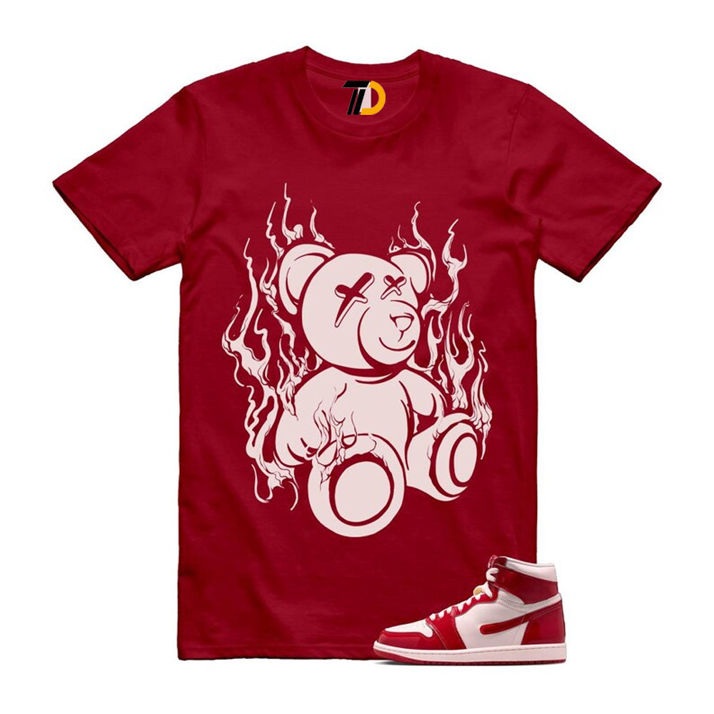 1 Nails & Grails University Red Light Soft Pink High Shirt To Match Lit T-Shirt 2026