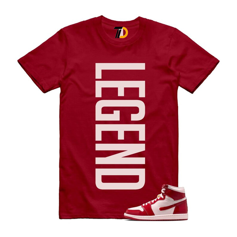 1 Nails & Grails University Red Light Soft Pink High Shirt To Match Legend T-Shirt 2026