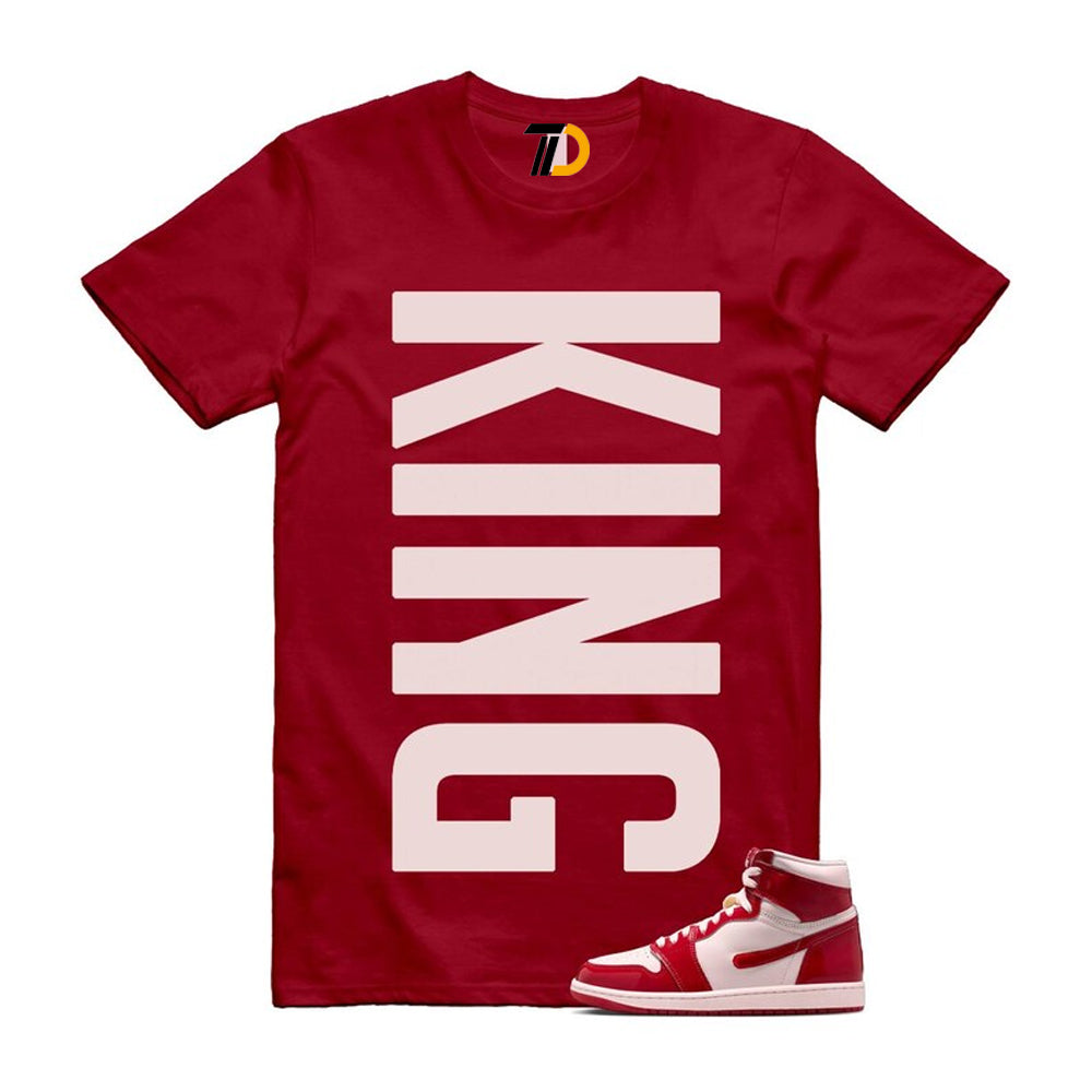 1 Nails & Grails University Red Light Soft Pink High Shirt To Match King T-Shirt 2026
