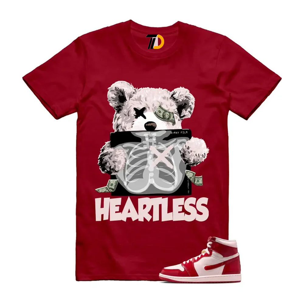 1 Nails & Grails University Red Light Soft Pink High Shirt To Match Heartless T-Shirt 2026