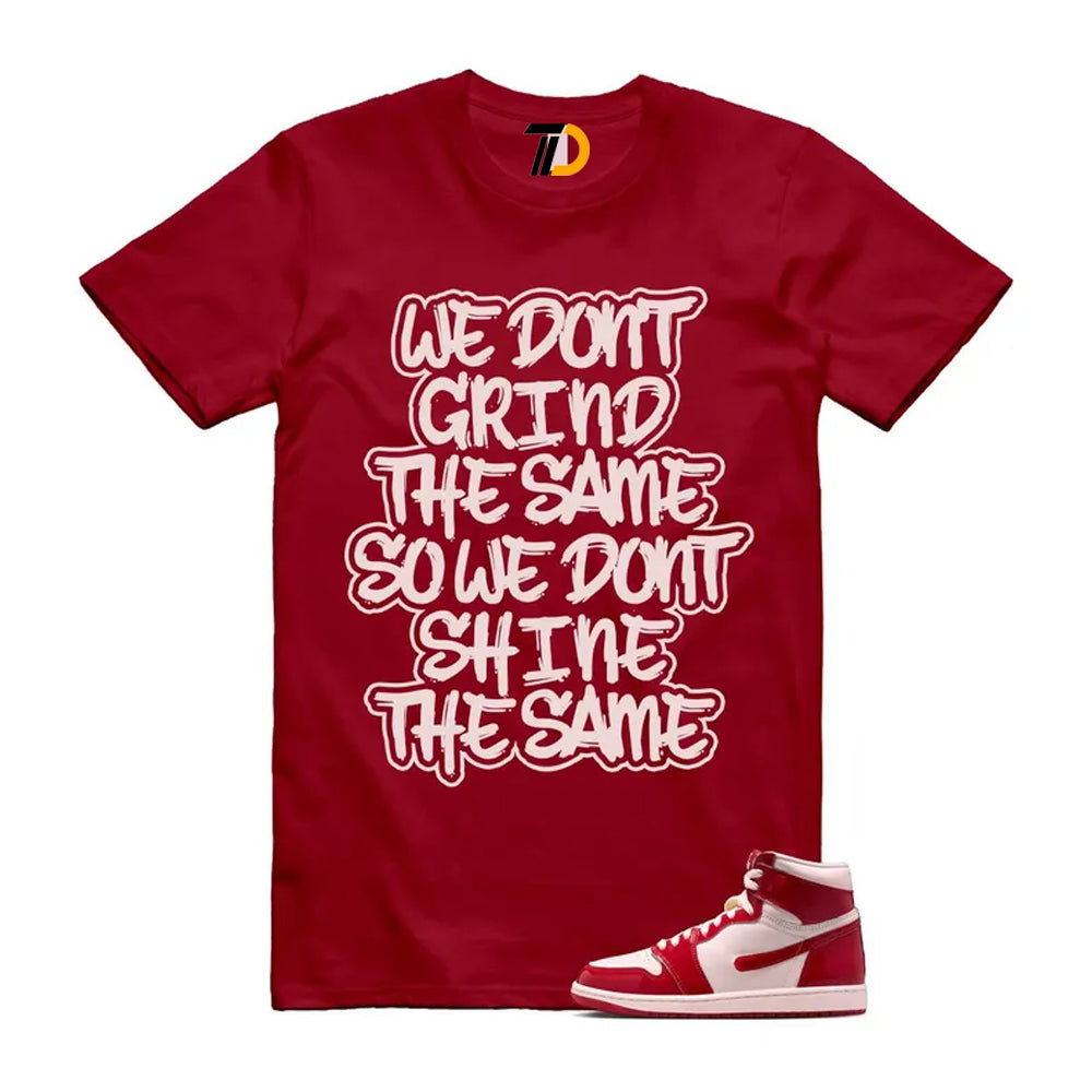 1 Nails & Grails University Red Light Soft Pink High Shirt To Match Grind T-Shirt 2026
