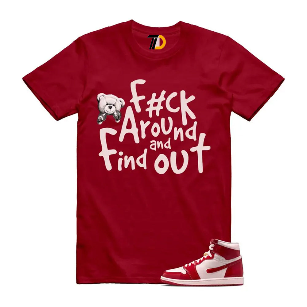 1 Nails & Grails University Red Light Soft Pink High Shirt To Match Fck T-Shirt 2026