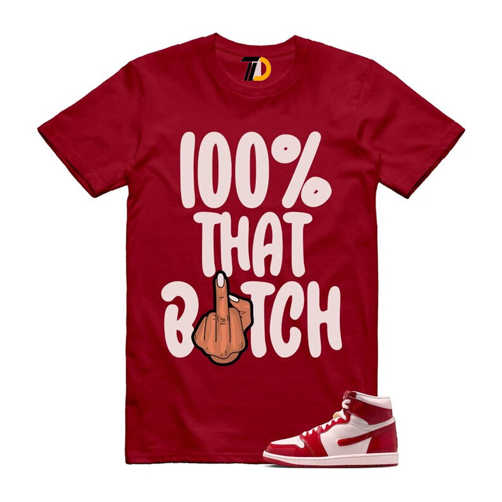 1 Nails & Grails University Red Light Soft Pink High Shirt To Match 100 T-Shirt 2026