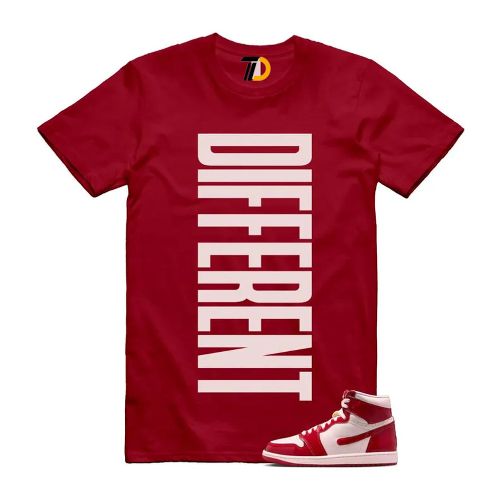 1 Nails & Grails University Red Light Soft Pink High Shirt To Match Different T-Shirt 2026