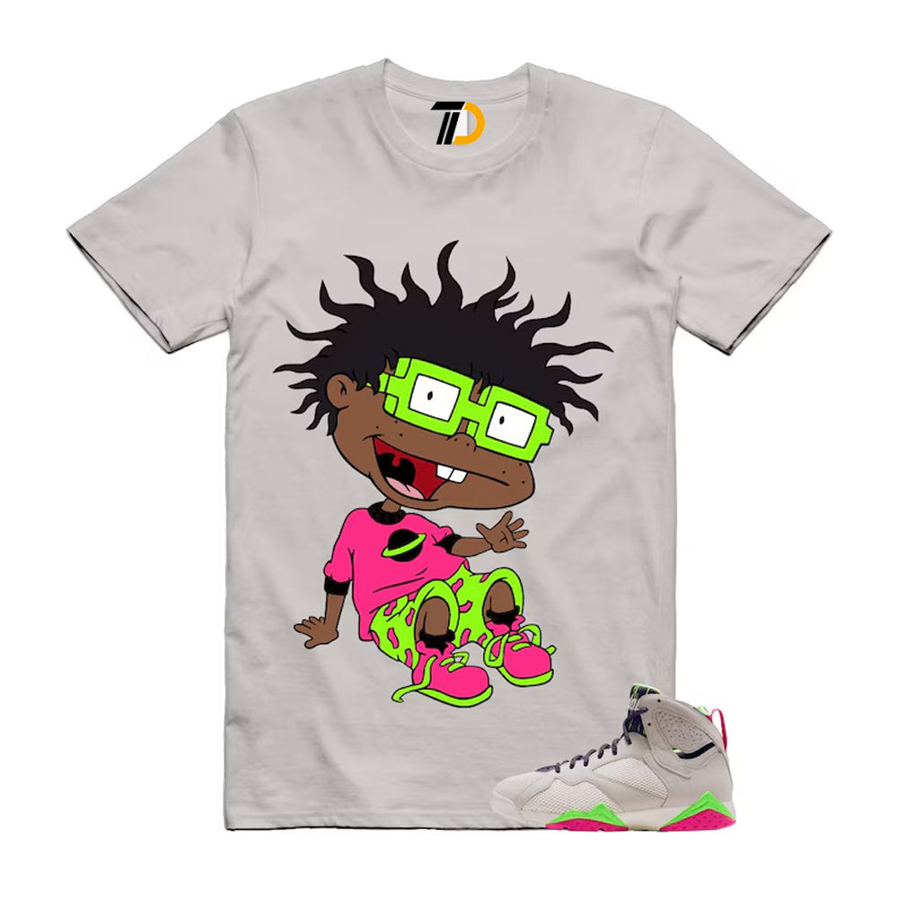 7 Tennis Day Pink Lime Blast Black Phantom Anthracite Shirt To Match Finster T-Shirt 2026