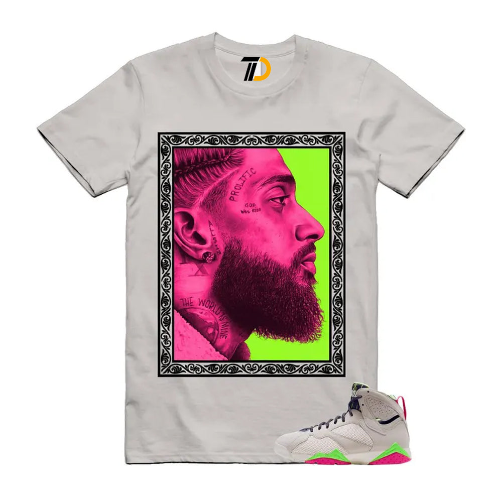 7 Tennis Day Pink Lime Blast Black Phantom Anthracite Shirt To Match Nip T-Shirt 2026