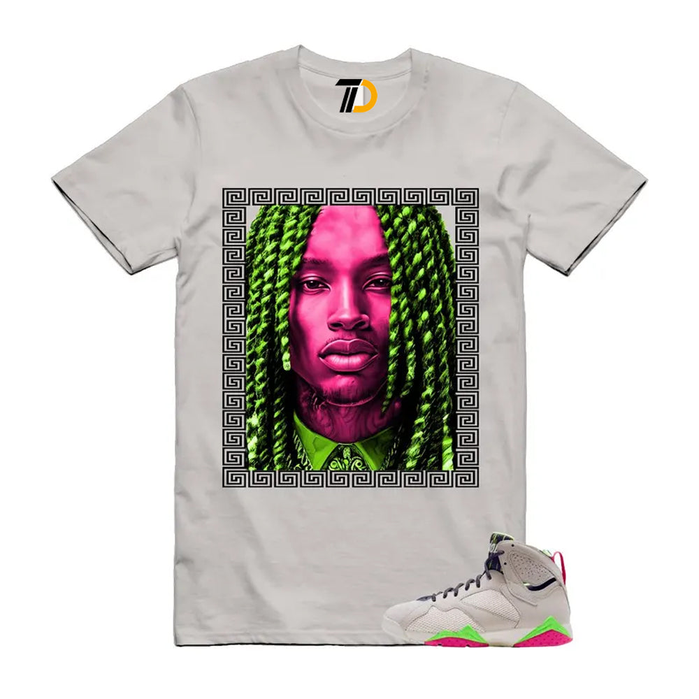 7 Tennis Day Pink Lime Blast Black Phantom Anthracite Shirt To Match Von T-Shirt 2026