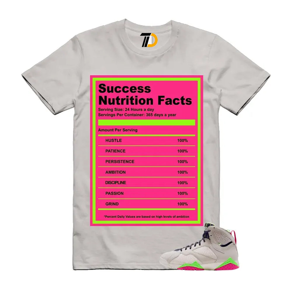 7 Tennis Day Pink Lime Blast Black Phantom Anthracite Shirt To Match Success T-Shirt 2026