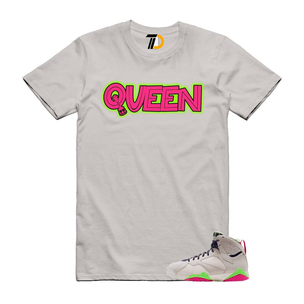 7 Tennis Day Pink Lime Blast Black Phantom Anthracite Shirt To Match Queen T-Shirt 2026