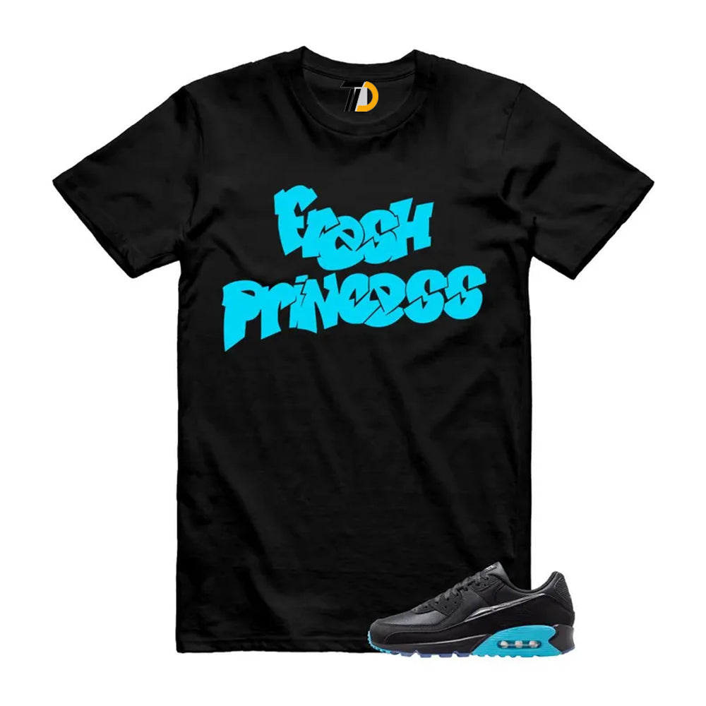 Air Max 90 Gamma Blue Black Premium Scorpion Shirt To Match Fresh Princess Streetwear T-Shirt 2026