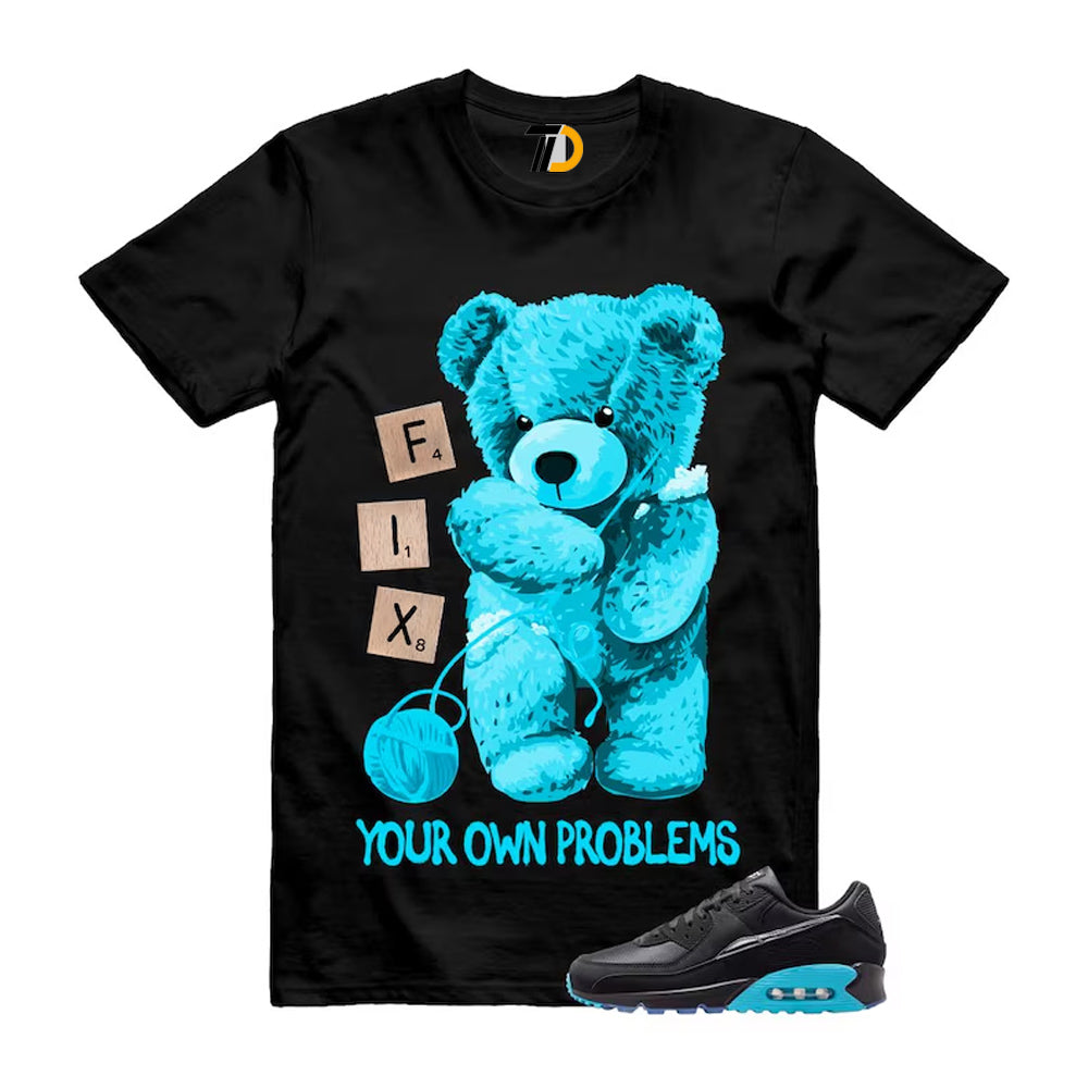 Air Max 90 Gamma Blue Black Premium Scorpion Shirt To Match Fix Streetwear T-Shirt 2026