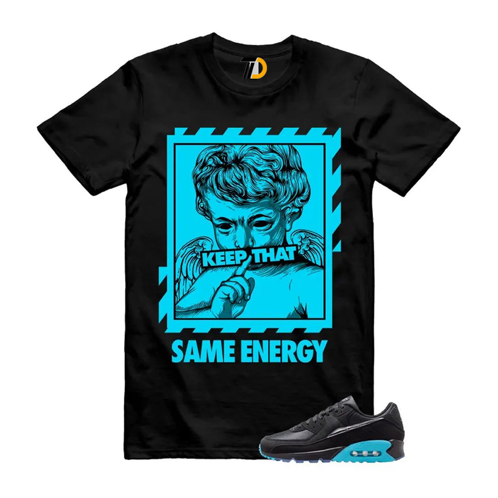Air Max 90 Gamma Blue Black Premium Scorpion Shirt To Match Energy Streetwear T-Shirt 2026