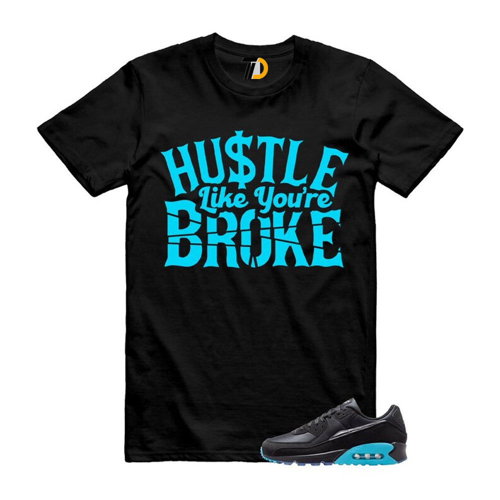 Air Max 90 Gamma Blue Black Premium Scorpion Shirt To Match Broke Streetwear T-Shirt 2026