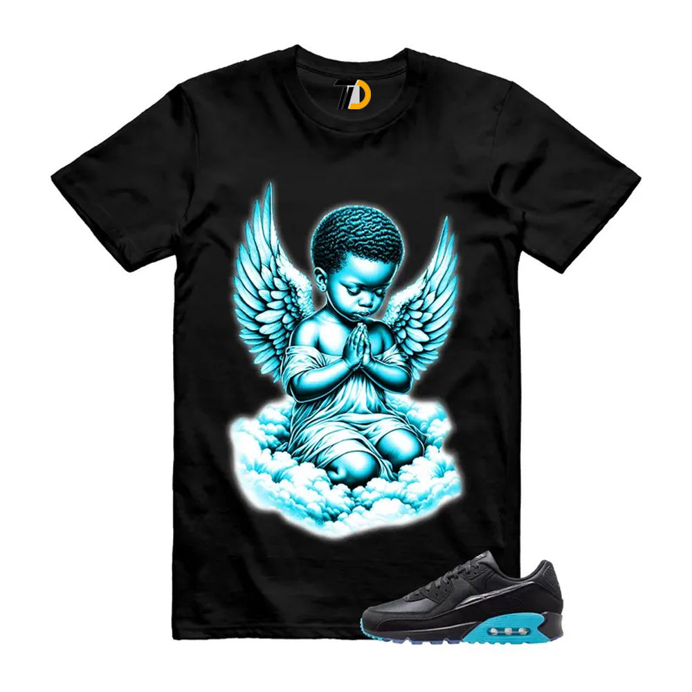 Air Max 90 Gamma Blue Black Premium Scorpion Shirt To Match Angel Streetwear T-Shirt 2026