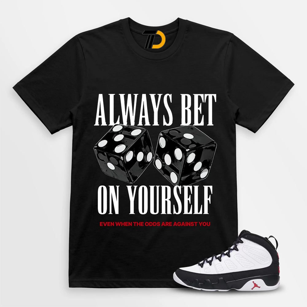 AJ 9 OG Space Jam Shirt To Match Space Jam 9s, Always Bet On Yourself T-Shirt 2026