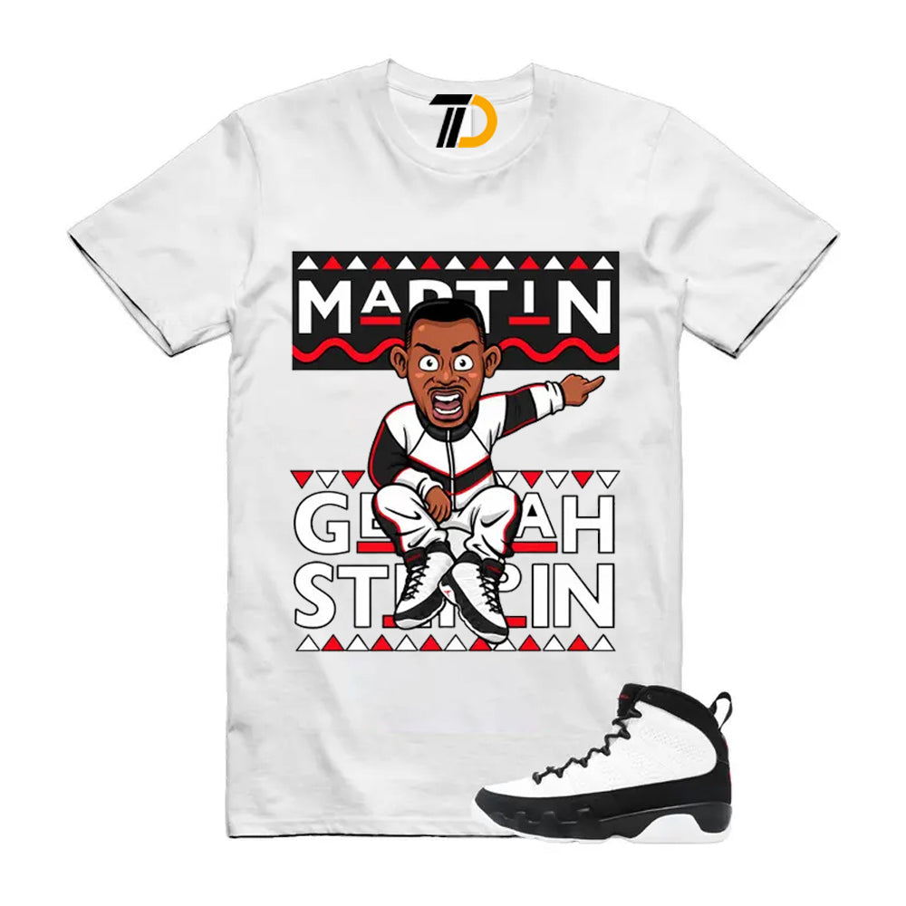 AJ 9 OG Space Jam Shirt To Match Space Jam 9s, Get Tah Steppin Streetwear T-Shirt 2026
