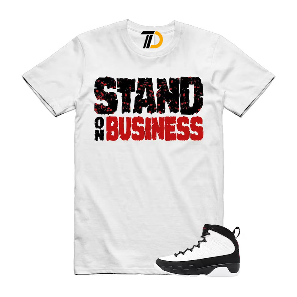 AJ 9 OG Space Jam Shirt To Match Space Jam 9s, Stand On Business Streetwear T-Shirt 2026