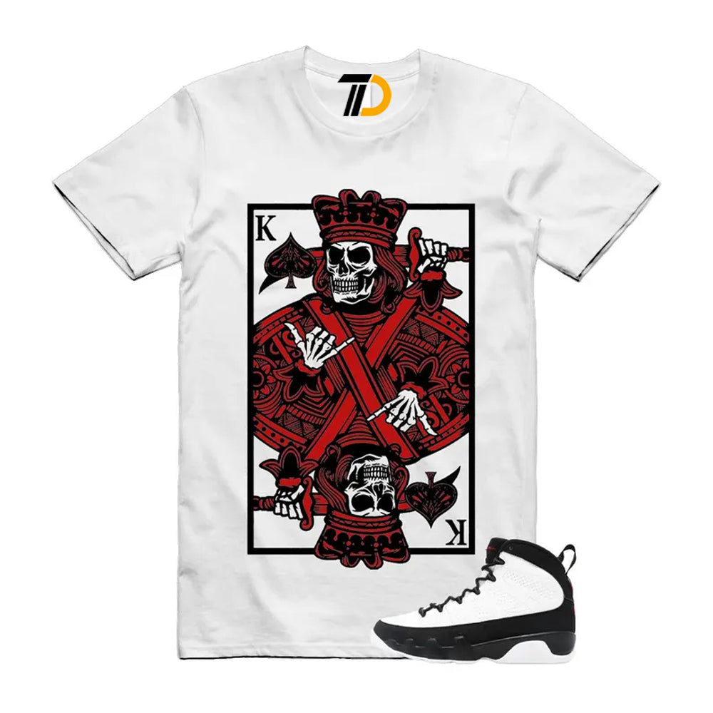 AJ 9 OG Space Jam Shirt To Match Space Jam 9s, King Card Streetwear T-Shirt 2026