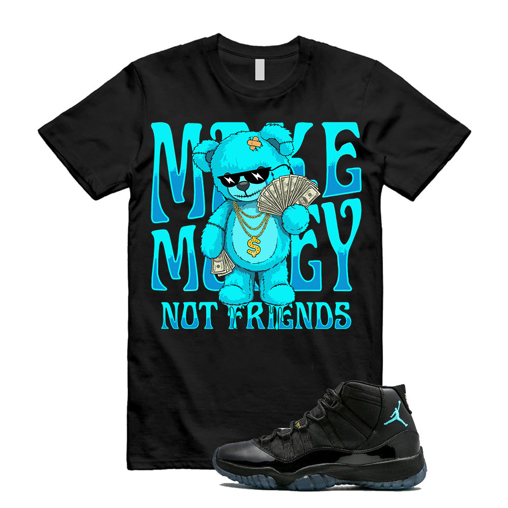 Jordan 11 Gamma Blue Blessed Shirt to Match Make Money Not Friends T-shirt 2025