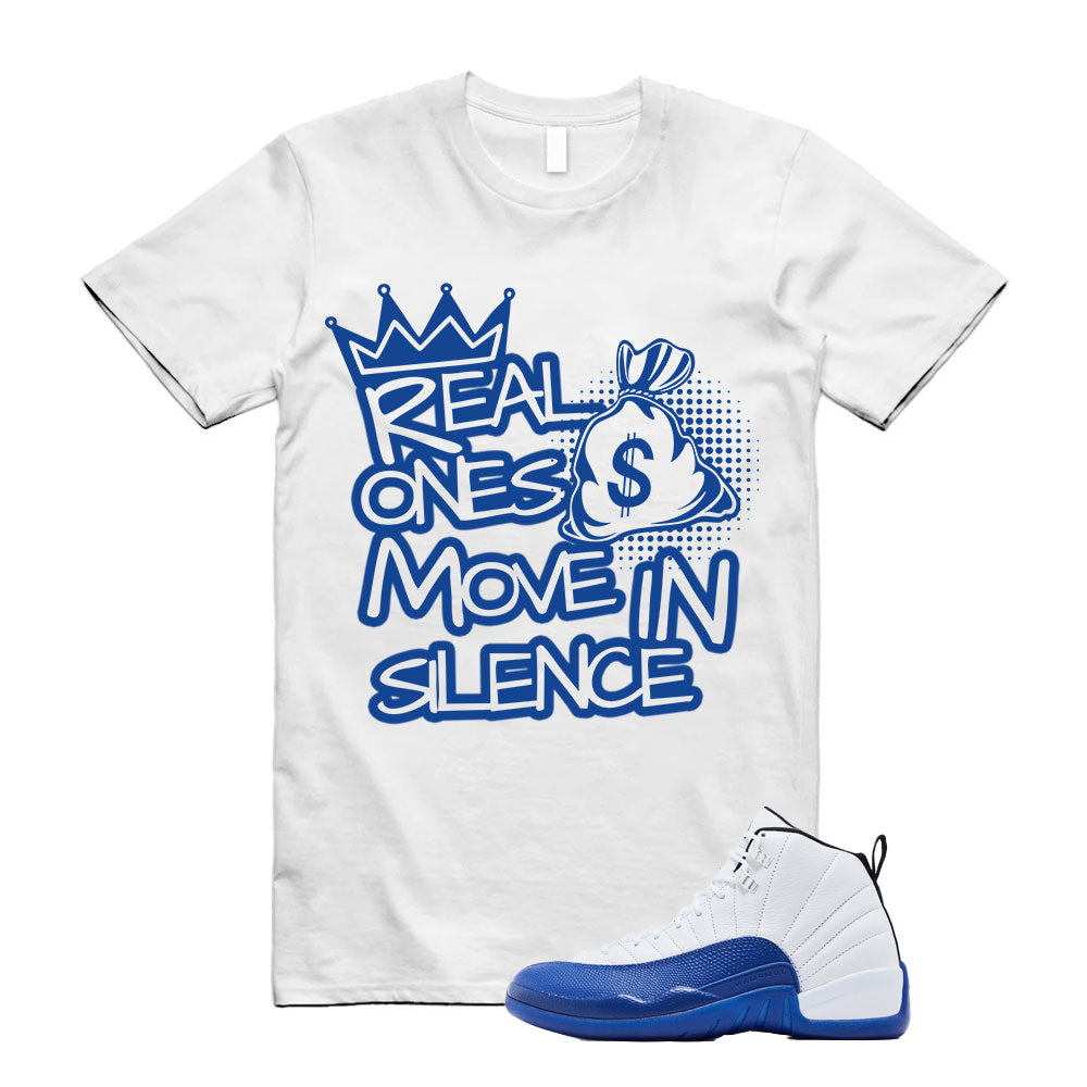 Jordan 12 Retro Blueberry T Shirt To Match Move In Silence T-Shirt 2024