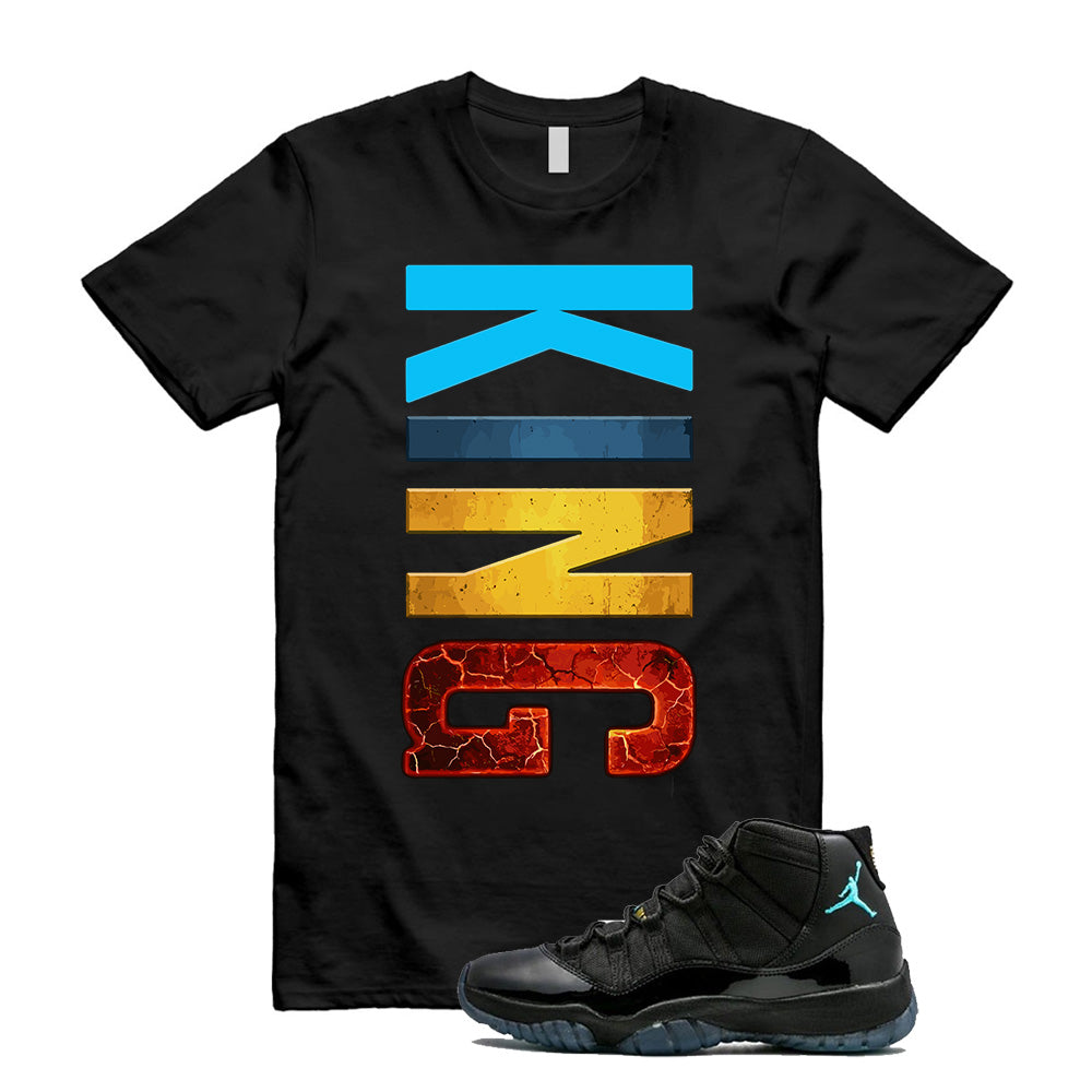Air Jordan 11 Gamma Blue King Shirt to Match 378037-006, Match Sneaker Tee