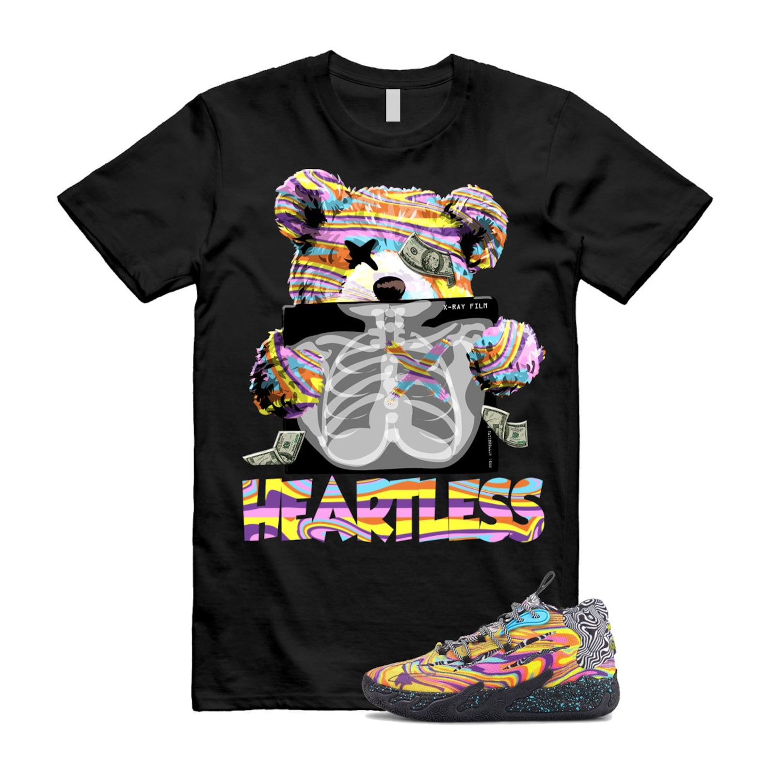 Puma MB.01 Shirt to Match Heartless Bear Design 379330-01 Match Sneaker Tee