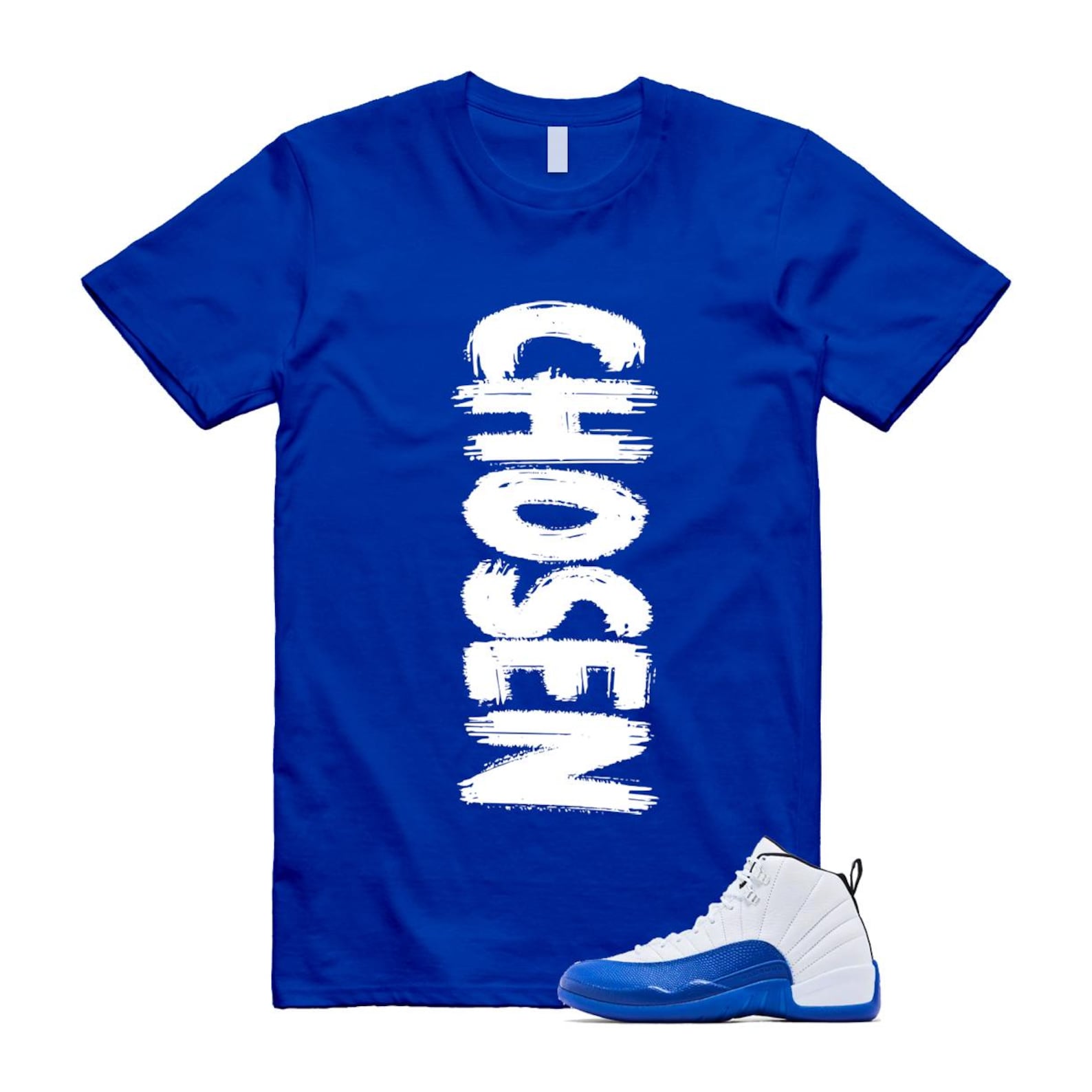 12 Blueberry Game Royal Blue White Black Shirt To Match Chosen T-Shirt 2024