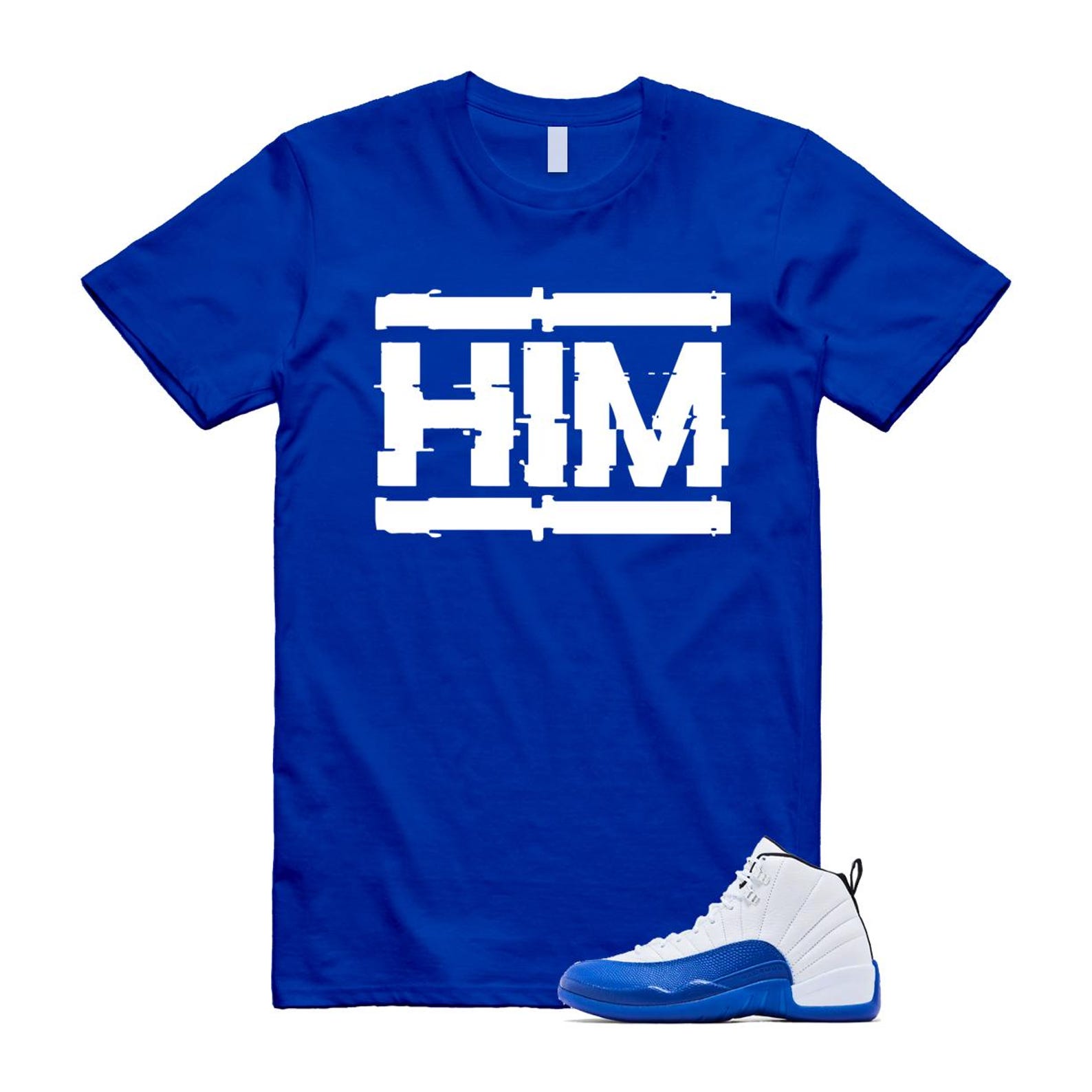 12 Blueberry Game Royal Blue White Black Shirt To Match Him T-Shirt 2024