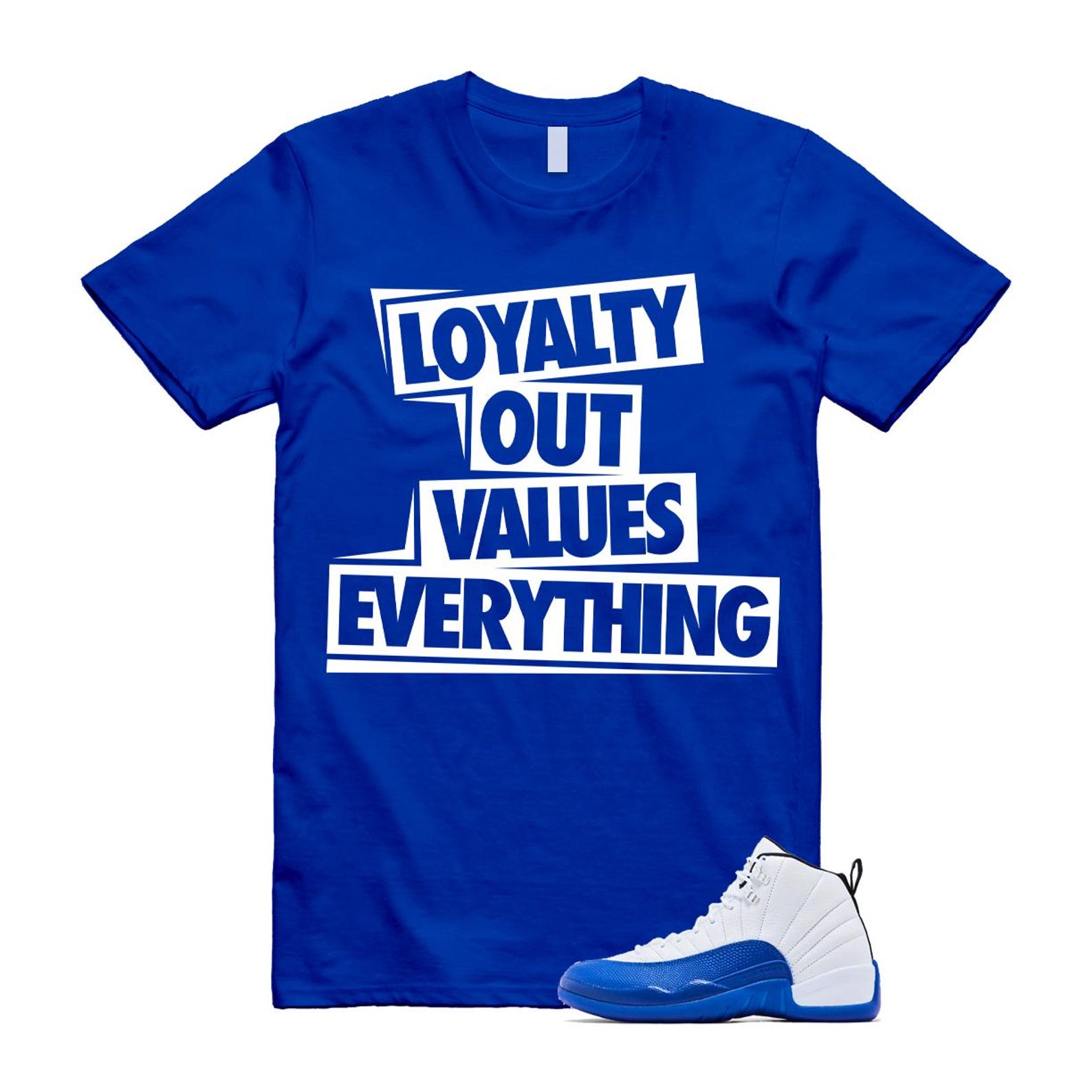 12 Blueberry Game Royal Blue White Black Shirt To Match Love T-Shirt 2024