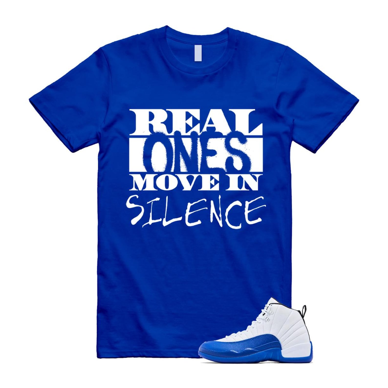 12 Blueberry Game Royal Blue White Black Shirt To Match Real T-Shirt 2024