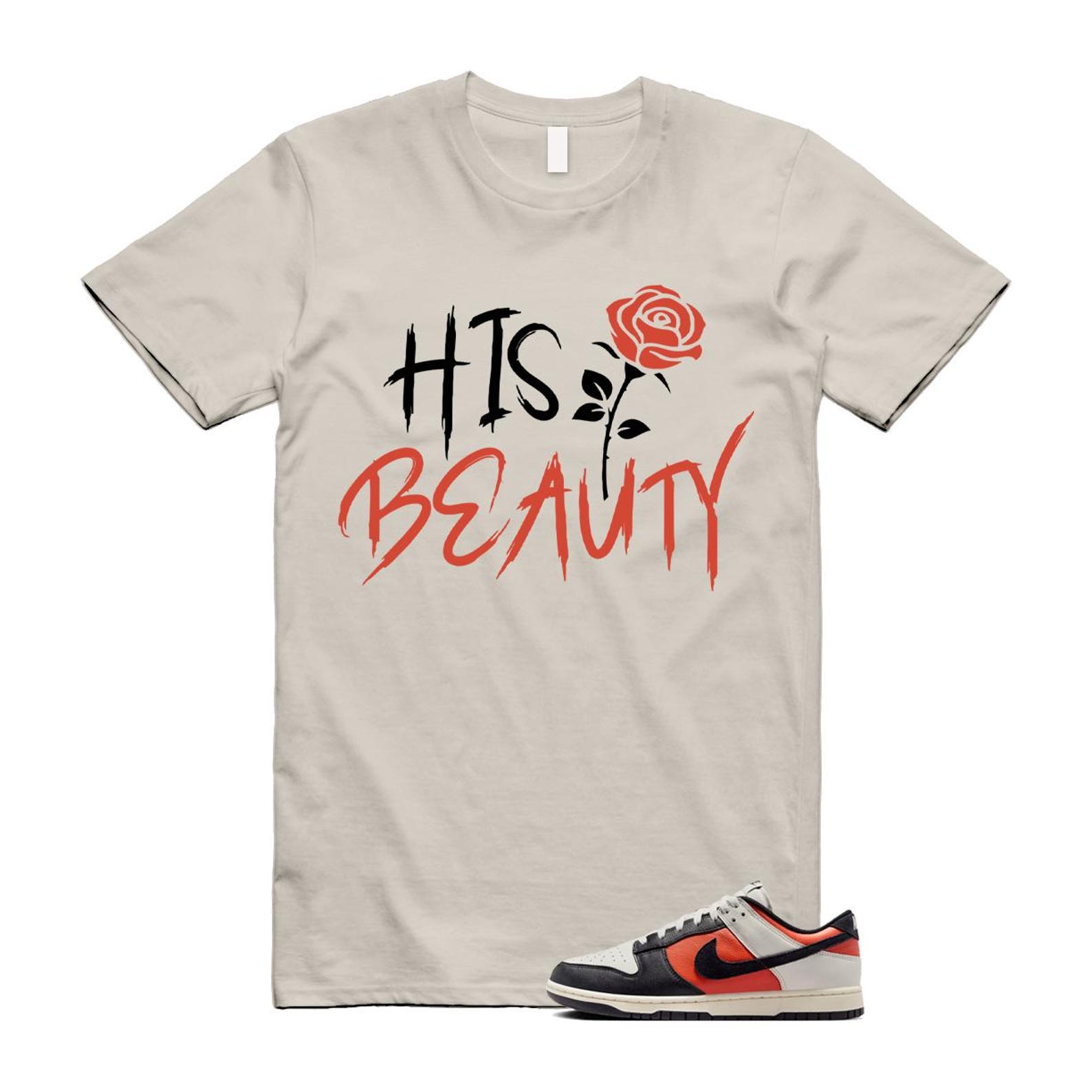 Dunk Vintage Coral Pale Ivory Phantom Black Low Shirt To Match Beauty T-Shirt 2024
