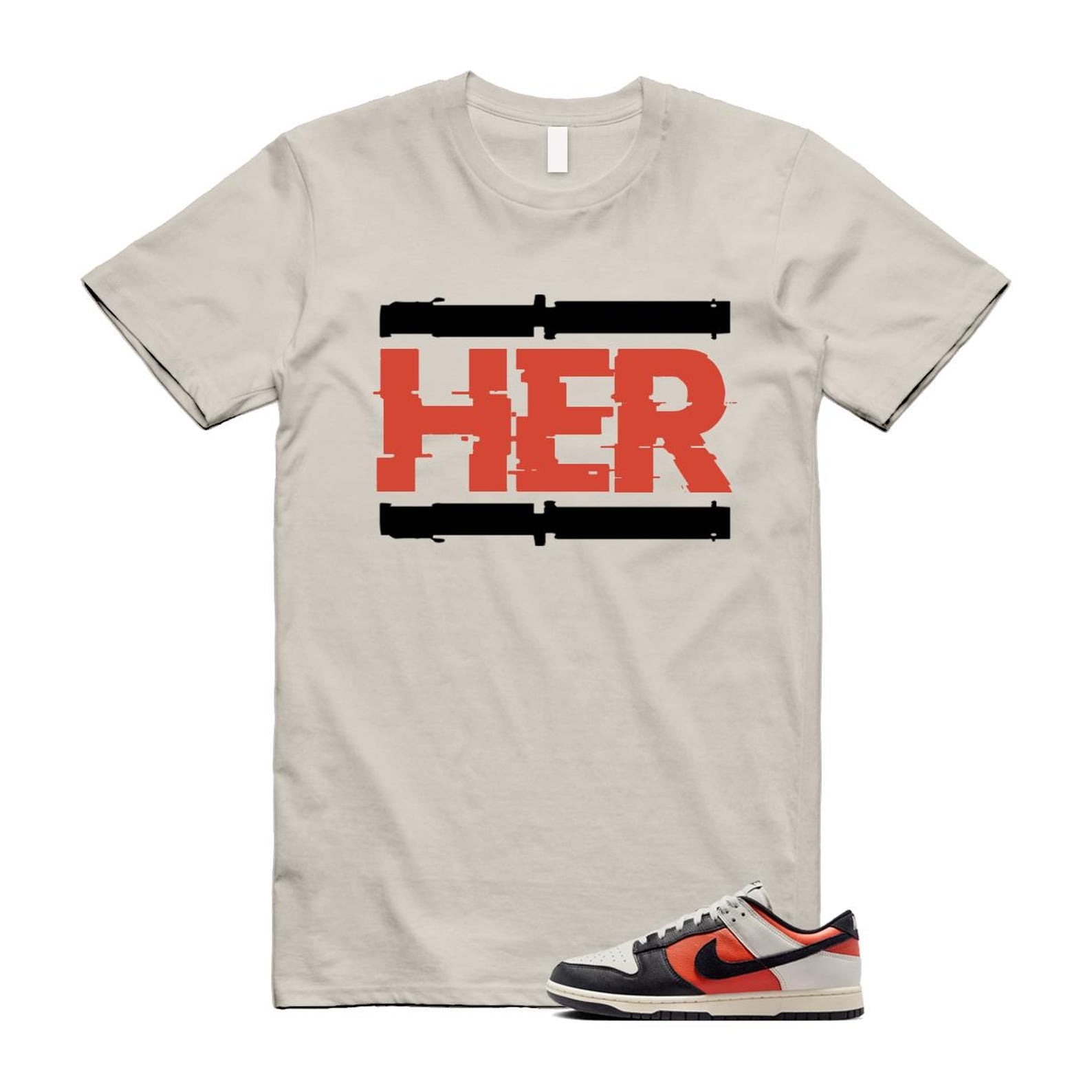 Dunk Vintage Coral Pale Ivory Phantom Black Low Shirt To Match Her T-Shirt 2024
