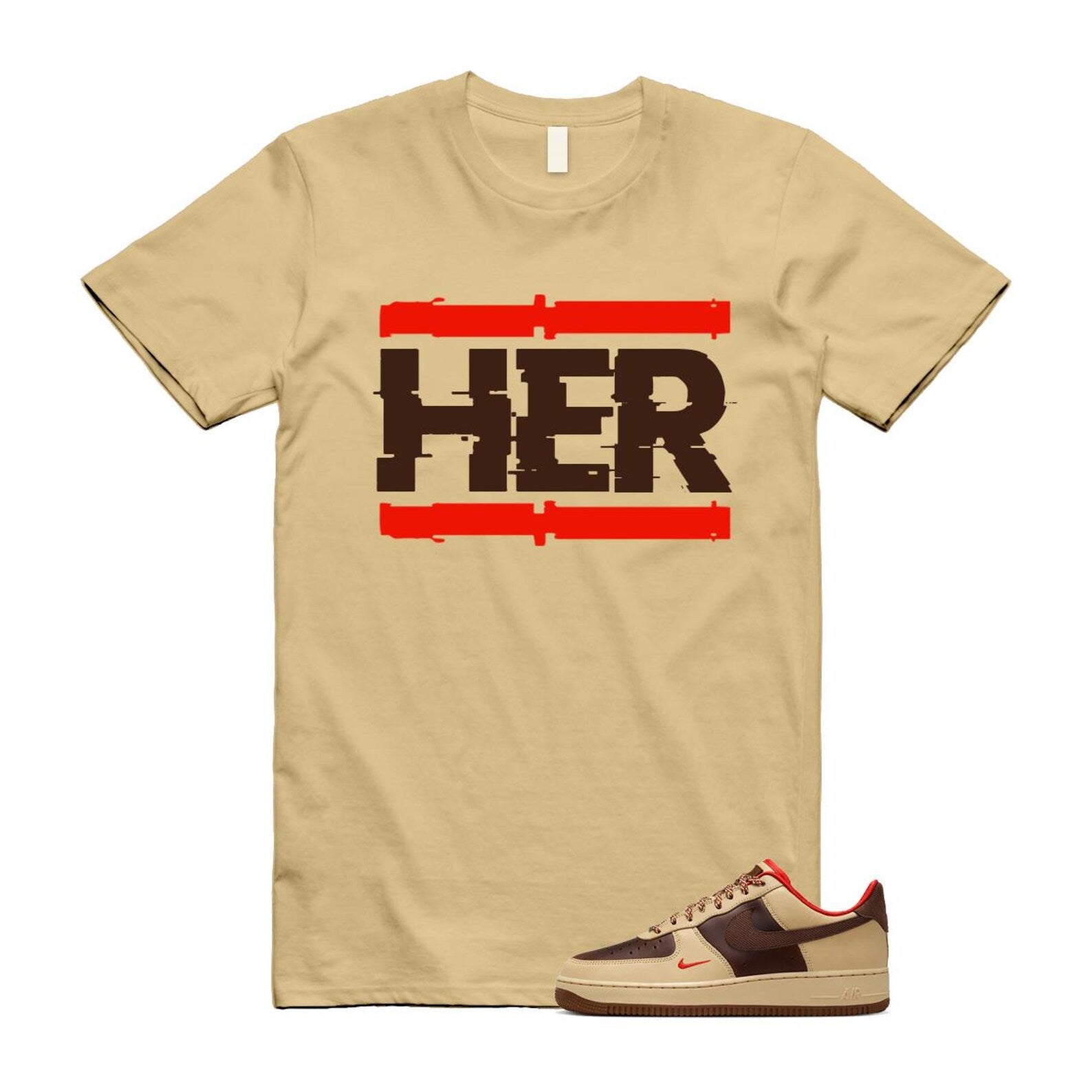 Air Force 1 Low '07 Light British Tan Shirt To Match Her T-Shirt 2024