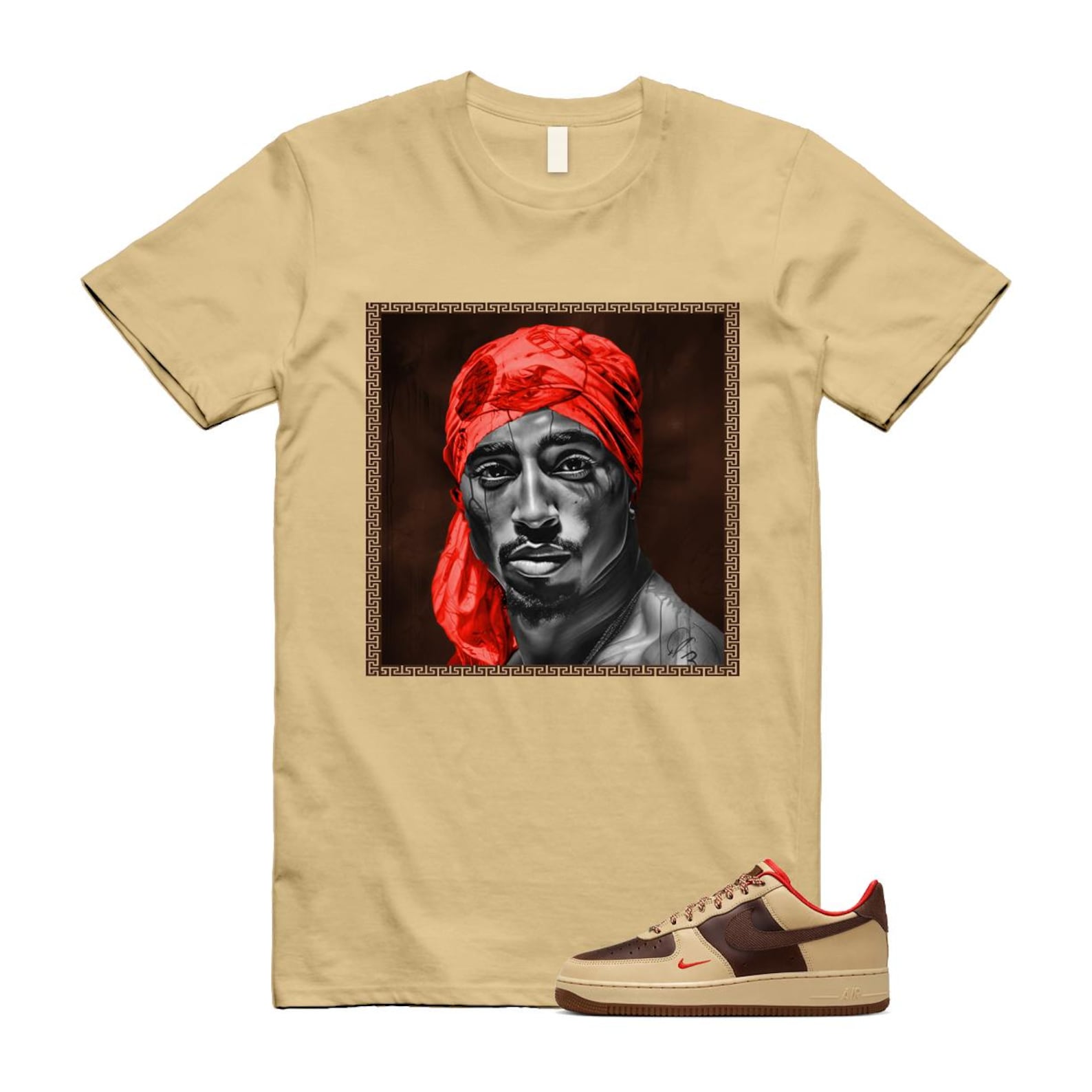 Air Force 1 Low '07 Light British Tan Shirt To Match Pac T-Shirt 2024