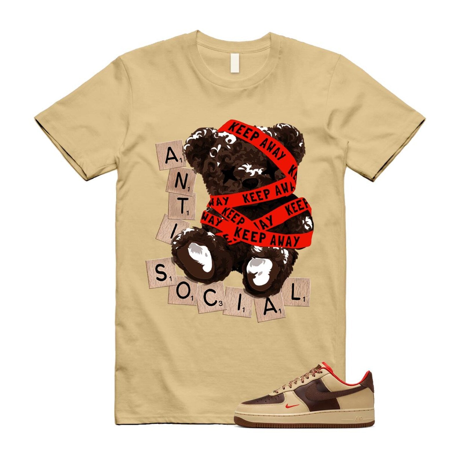 Air Force 1 Low '07 Light British Tan Shirt To Match Anti T-Shirt 2024