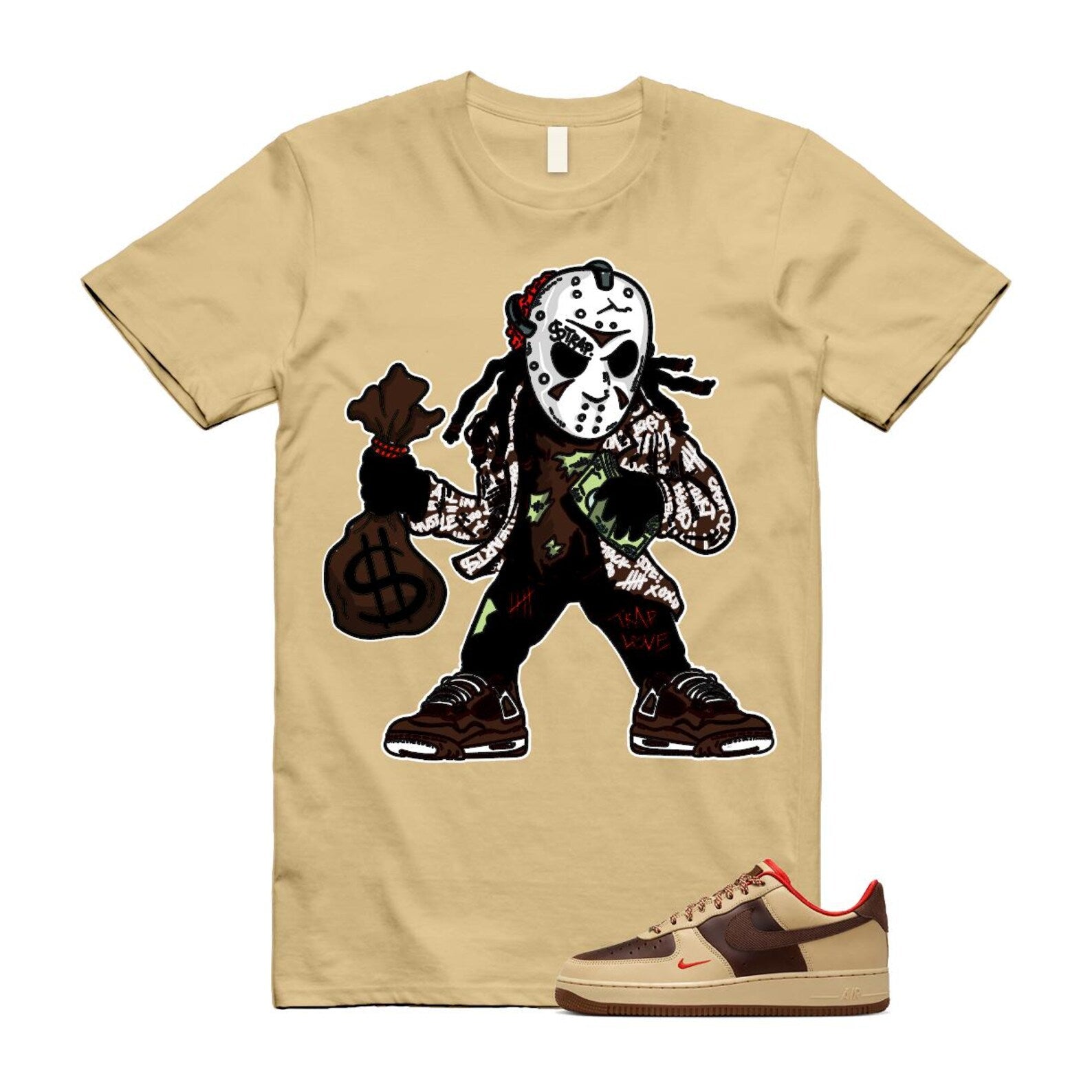 Air Force 1 Low '07 Light British Tan Shirt To Match Jason T-Shirt 2024