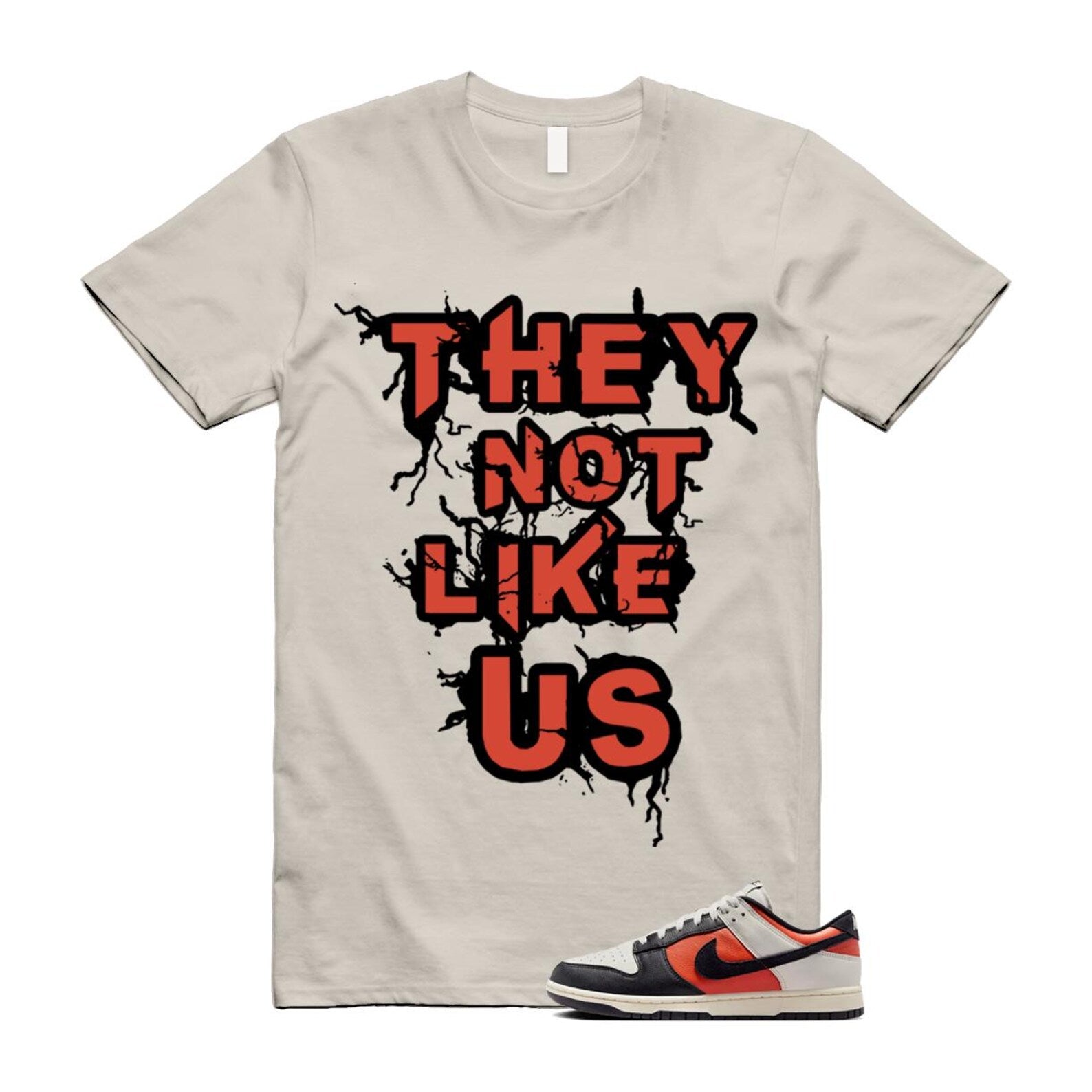 Dunk Vintage Coral Pale Ivory Phantom Black Low Shirt To Match Us T-Shirt 2024