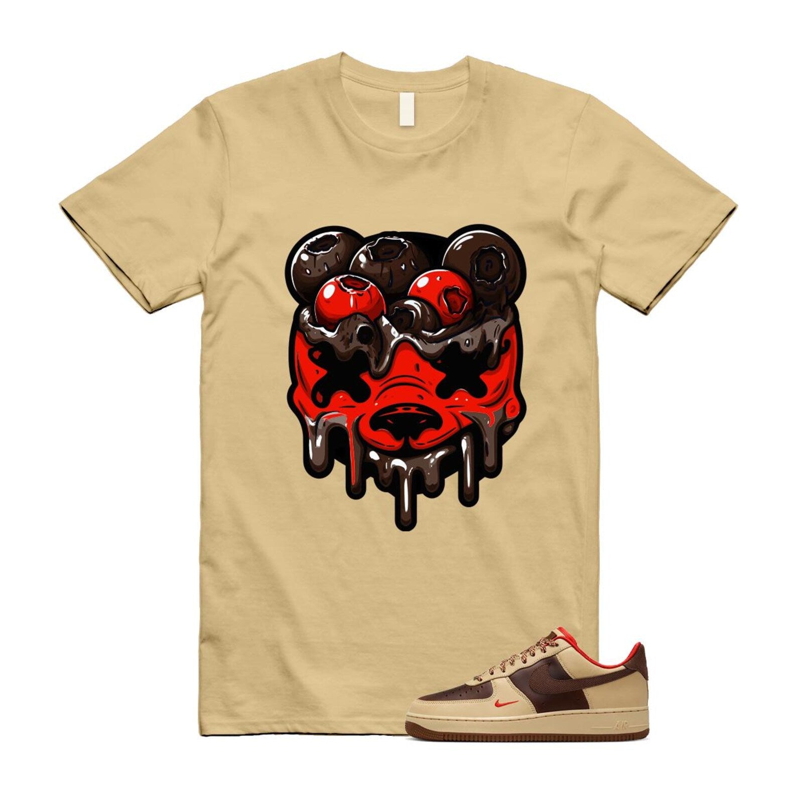 Air Force 1 Low '07 Light British Tan Shirt To Match Bear T-Shirt 2024