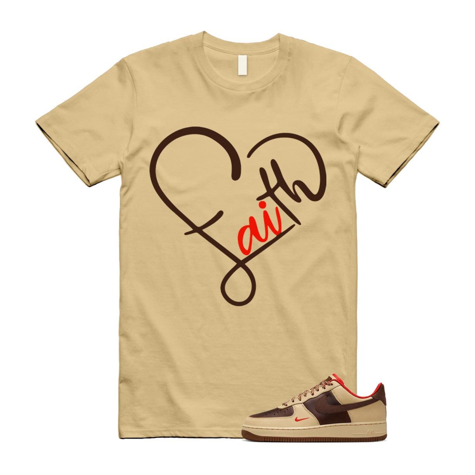 Air Force 1 Low '07 Light British Tan Shirt To Match Faith T-Shirt 2024