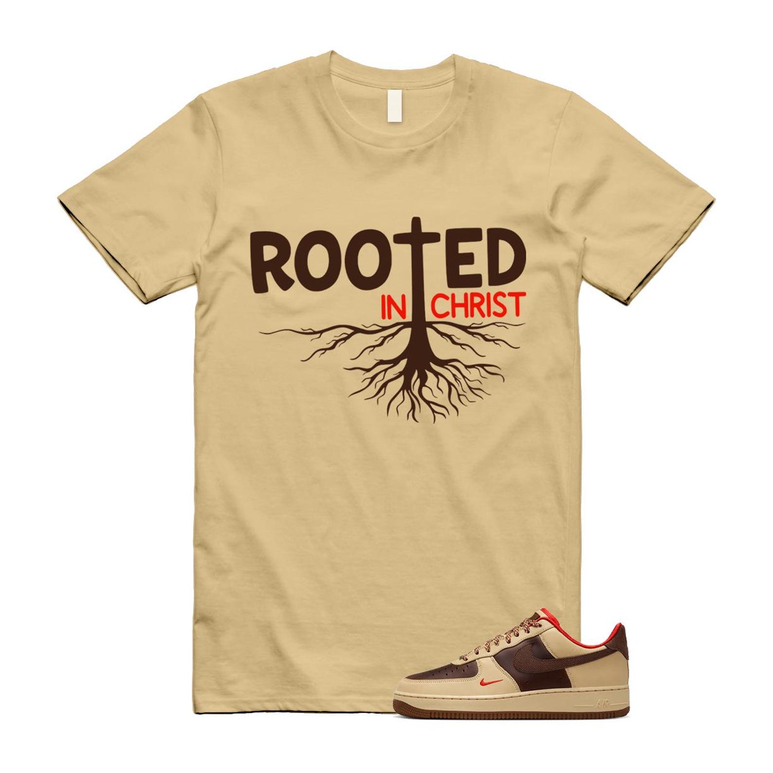 Air Force 1 Low '07 Light British Tan Shirt To Match Rooted T-Shirt 2024