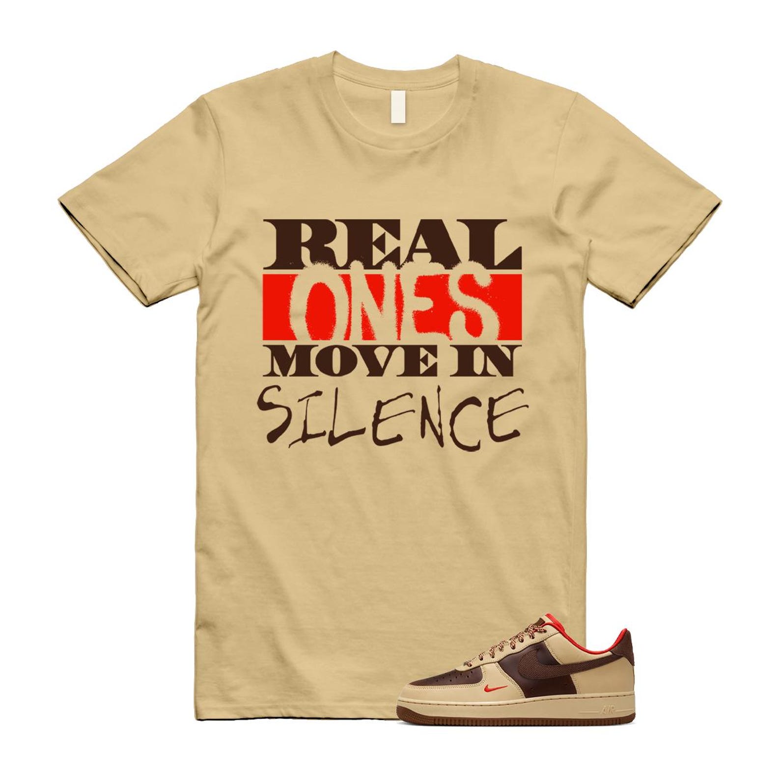 Air Force 1 Low '07 Light British Tan Shirt To Match Real T-Shirt 2024