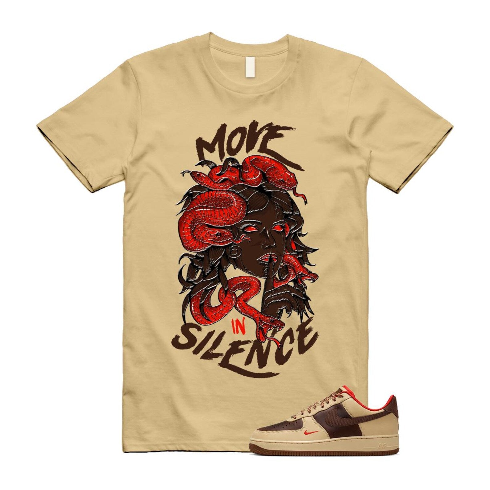 Air Force 1 Low '07 Light British Tan Shirt To Match Move In Silence T-Shirt 2024